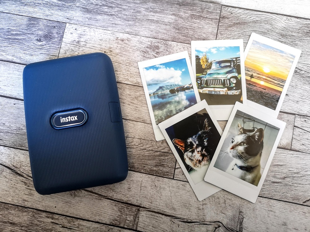 instax mini link printed photos