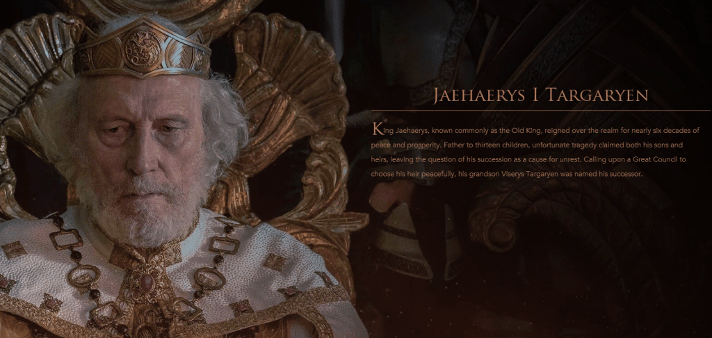 kind jaehaerys i targayren bio