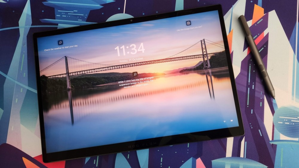 asus rog flow z13 gaming tablet