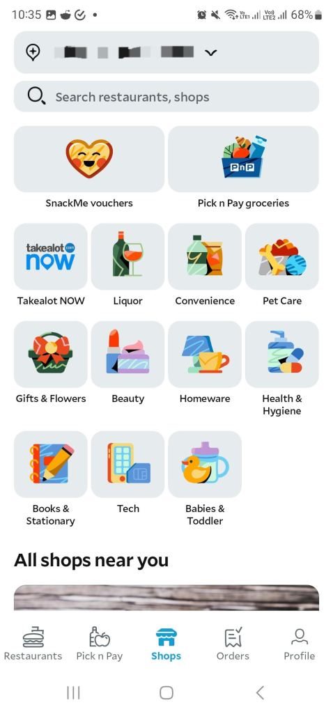 mr d shop categories